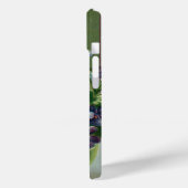 bloeiende paarse bloemen in een paasei Case-Mate iPhone case (Achterkant / Links)