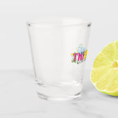 Bloeiende Pan Pride Shot Glas (Links)