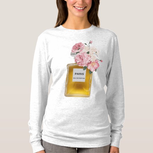 Bloeiende parfum Mode T-shirt (Voorkant)