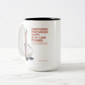 Bloeiende Pelikaan Mok (Voorkant links)