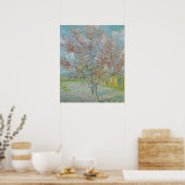 Bloeiende Perzikboom Poster (Keuken)