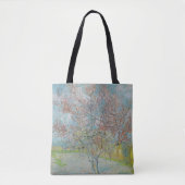 bloeiende perzikboom tote bag (Voorkant)