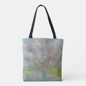 bloeiende perzikboom tote bag (Achterkant)