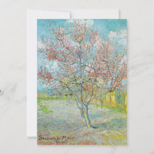 bloeiende perzikboom   Vincent van Gogh
