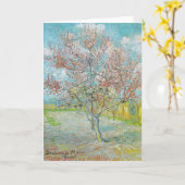 bloeiende perzikboom | Vincent van Gogh Kaart (Gele Bloem)