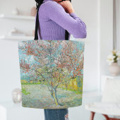 bloeiende perzikboom | Vincent van Gogh Tote Bag