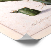 bloeiende 🌵 poster (Hoek)