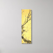 Bloeiende pruim van Hokusai Canvas Afdruk (Voorkant)
