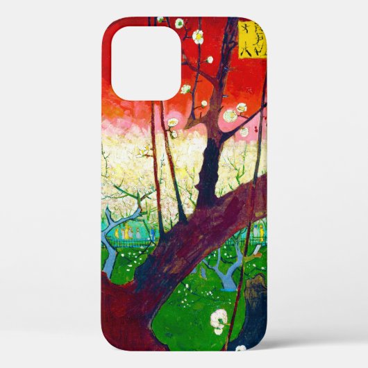 Bloeiende pruimenboom (naar Hiroshige), Van Gogh Case-Mate iPhone Case (Achterkant)