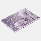 Bloeiende Purple Flowers AI kunst Gastenboek (Hoek)