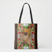 Bloeiende Quince Blossoms Creëer Uw eigen foto Tote Bag (Voorkant)