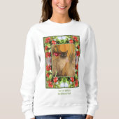 Bloeiende Quince Blossoms Creëer Uw eigen foto Trui (Voorkant)