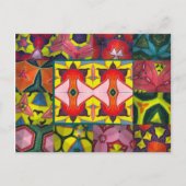 Bloeiende reizen briefkaart (Voorkant)