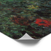 Bloeiende rivieroever, Argenteuil - Claude Monet Poster (Hoek)