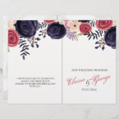 bloeiende rode marineprogramma's voor bloederige b (Voorkant / Achterkant)