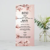 Bloeiende Romance: een volledig bloemenbruiloftsth Menu (Staand voorkant)