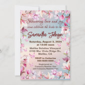 Bloeiende Romance - Vrijgezellenfeest Kaart (Voorkant)