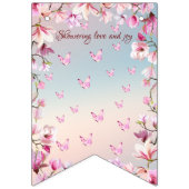 Bloeiende Romance - Vrijgezellenfeest Vlaggetjes (Eerste vlag)