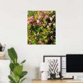 Bloeiende Rosarium Poster (Thuiskantoor)