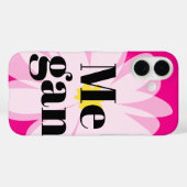 Bloeiende roze daisy bloem aangepaste iPhone 16 ho Case-Mate iPhone Case (Achterkant (horizontaal))