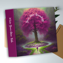 Bloeiende Roze Fantasie Boom Genealogie