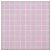 Bloeiende Roze Geruit Stof (Swatch)