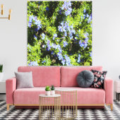 bloeiende rozemarijnstruik canvas afdruk (Insitu (Woonkamer))