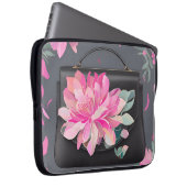 Bloeiende Rozen AI-kunst Laptop Sleeve (Voorkant Rechts)