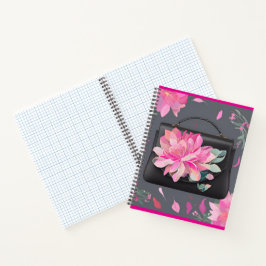 Bloeiende Rozen AI-kunst Notitieboek
