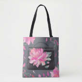 Bloeiende Rozen AI-kunst Tote Bag (Voorkant)