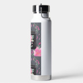 Bloeiende Rozen AI-kunst Waterfles (Links)