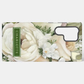 Bloeiende Rozen bloementuin Samsung Galaxy Hoesje (Achterkant horizontaal)