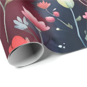 Bloeiende Rozen Cadeaupapier (Rol Hoek)