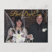 Bloeiende Rozen Foto Bedankt Briefkaart (Voorkant)