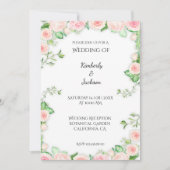 Bloeiende Rozen Kaart (Voorkant)