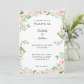 Bloeiende Rozen Kaart (Staand voorkant)