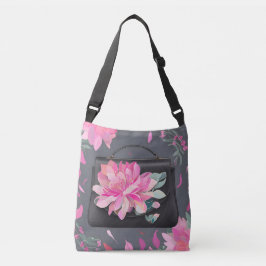 Bloeiende Rozen Purse AI kunst Crossbody Tas