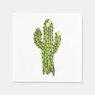 Bloeiende Saguaro Cactus Servet