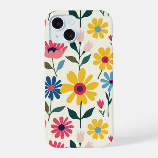 Bloeiende Schat iPhone 15 Case (Achterkant)