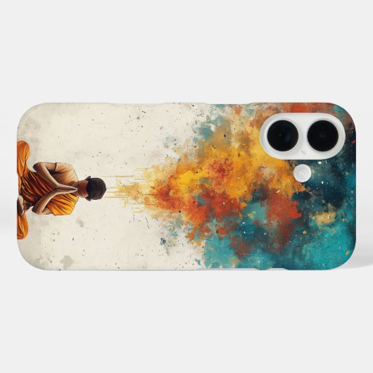 bloeiende schemering Case-Mate iPhone case (Achterkant (horizontaal))