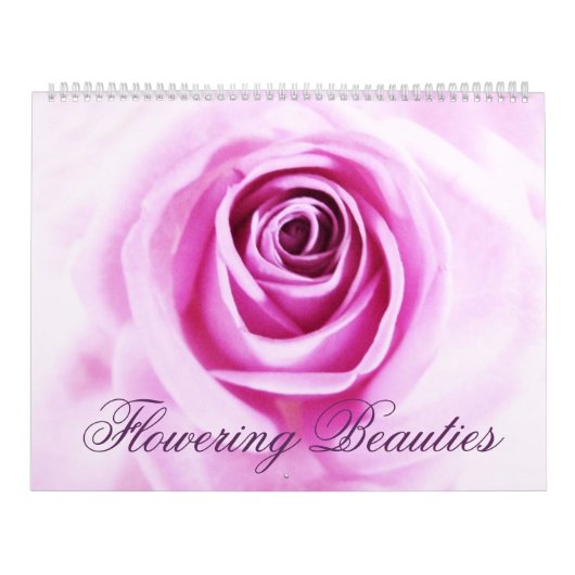 Bloeiende schoonheden kalender (Hoes)