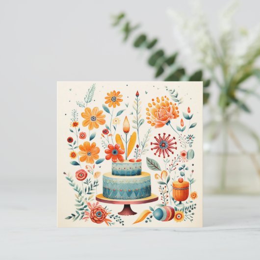 Bloeiende schoonheid: Bloeiende wensen (Staand voorkant)