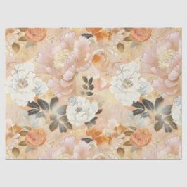 Bloeiende schoonheid decoupage tissuepapier