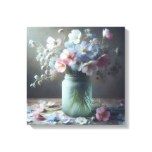 Bloeiende schoonheid Een pot vol bloemen