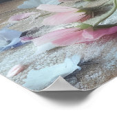 Bloeiende schoonheid Een pot vol bloemen Poster (Hoek)