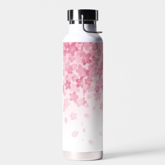 Bloeiende schoonheid: Sakura Floral Fles (Links)