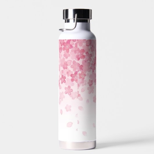 Bloeiende schoonheid: Sakura Floral Fles (Rechts)