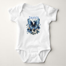 Bloeiende schoonheid Sophia Baby Bodysuit.