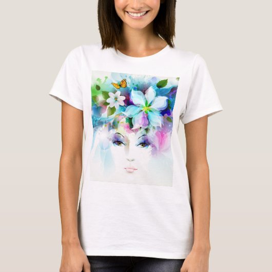 Bloeiende Schoonheid T-shirt (Voorkant)