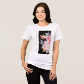 Bloeiende Schoonheid Tri-Blend Shirt (Voorkant volledig)